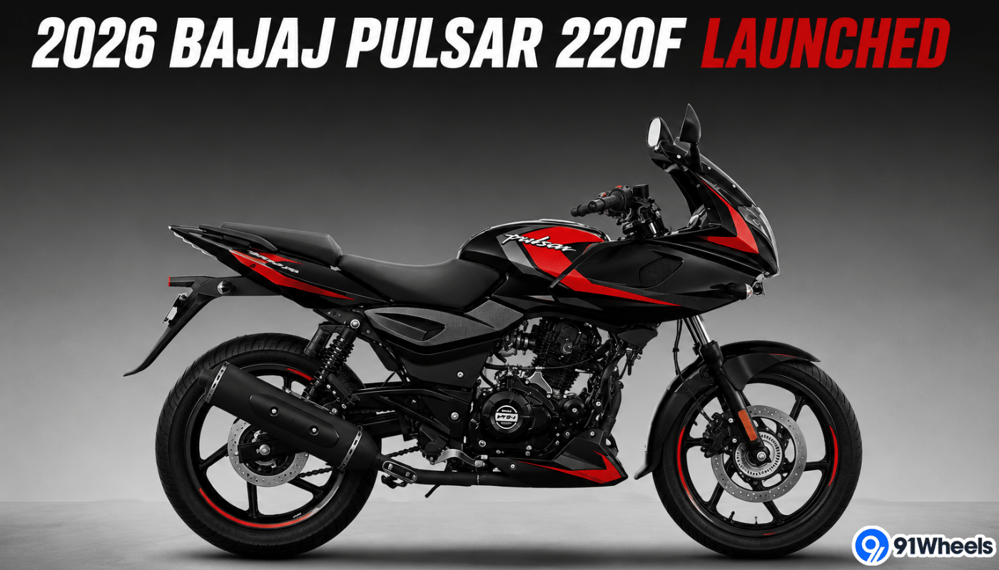 2026 Bajaj Pulsar 220F Launched at Rs 1.36 Lakh: Here's What's New
